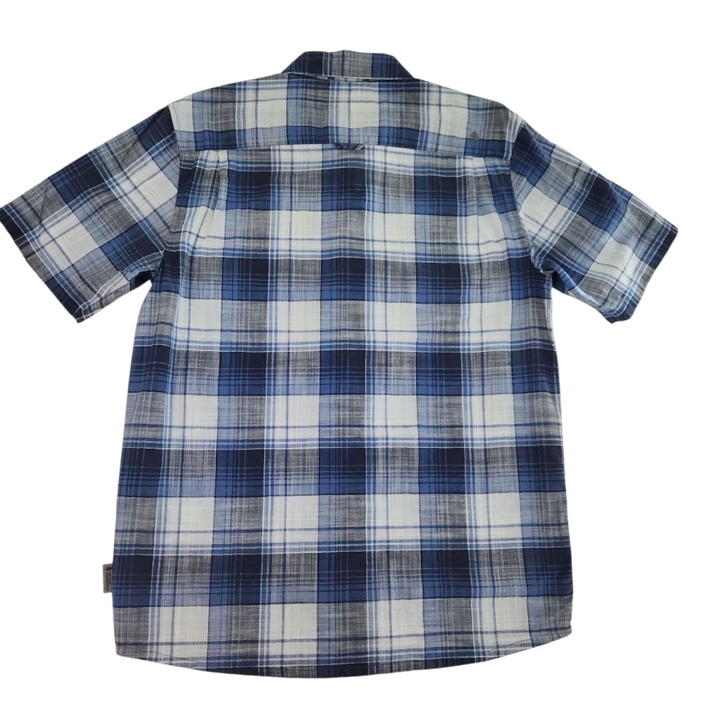 ROYAL ROBBINS men's redwood plaid short sleeve - medium - Picture 3 of 14